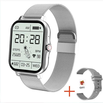 2024 Smart Watch for Men Women Gift 1.44' Full Touch Screen Sports Fitness Watches Bluetooth Calls Digital Smartwatch Wristwatch