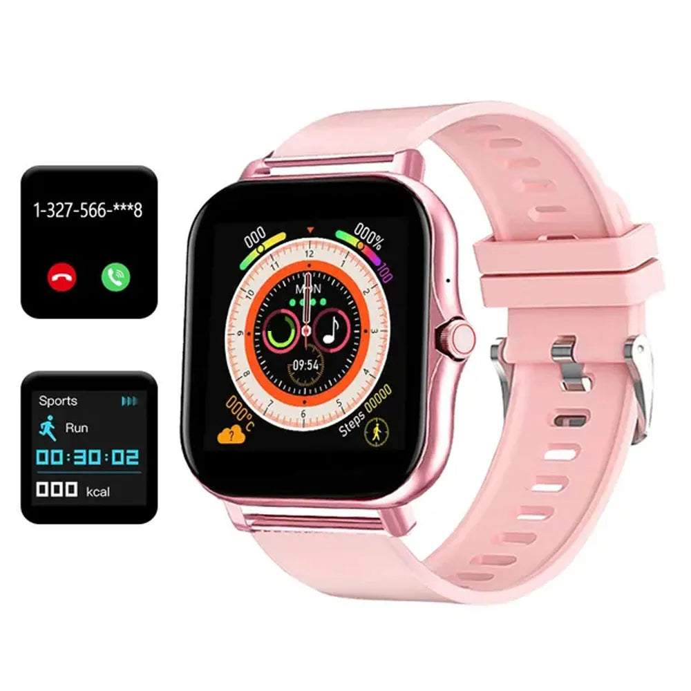 2024 Smart Watch for Men Women Gift 1.44' Full Touch Screen Sports Fitness Watches Bluetooth Calls Digital Smartwatch Wristwatch